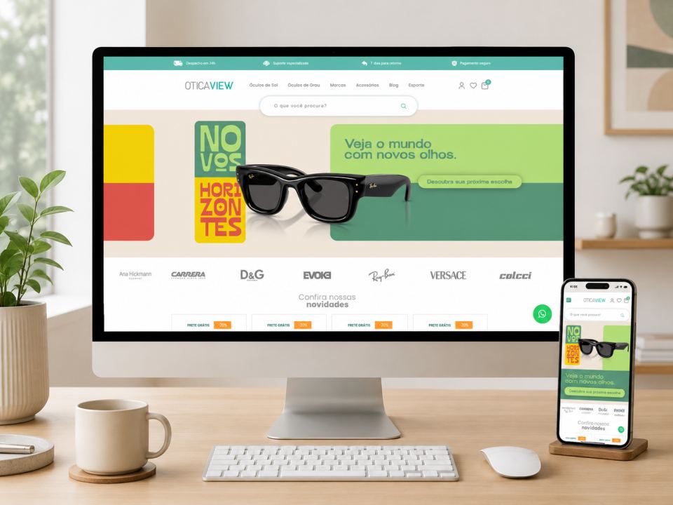 Loja virtual: UI, UX e módulos de e-commerce